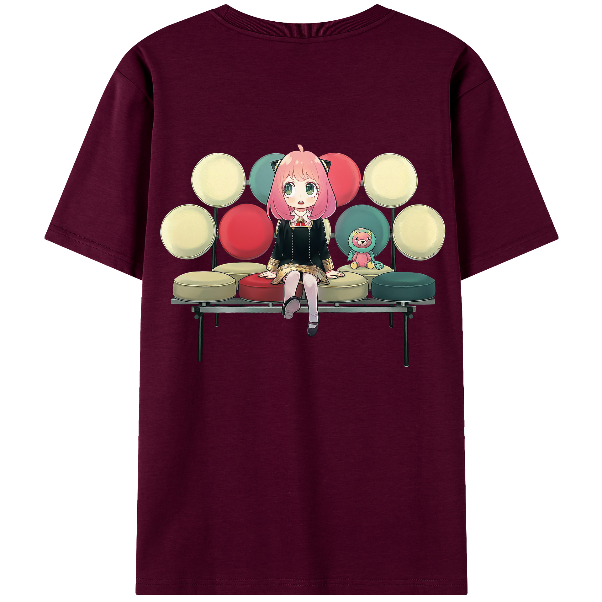 （画像用） SPY×FAMILY间谍家家酒 レディース半袖Tシャツ(バックプリント)